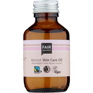 fair squared apricot skin care oil vegan mature skin