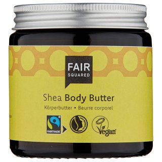 fair squared shea body butter zero waste