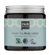 fair squared green tea body lotion zero waste
