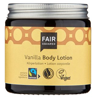 fair squared vanilla body lotion zero waste