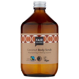 fair squared coconut body scrub zero waste