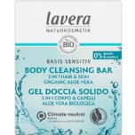 lavera cleansing soap bar 2 in 1 shampoo bar body bar