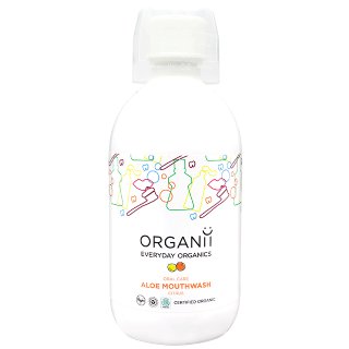 organii organic aloe citrus mouthwash natural vegan