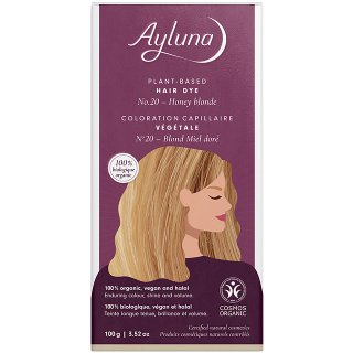 ayluna plant based hair dye honey blonde blonde hair dye
