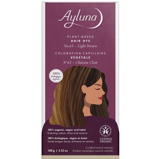 ayluna plant based hair dye light brown brown hair dye natural