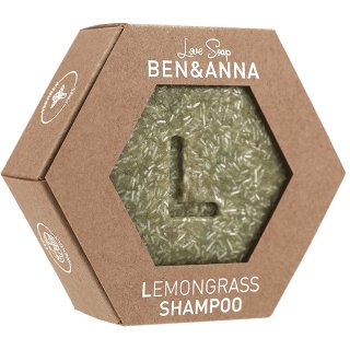 ben and anna love soap lemongrass shampoo vegan shampoo bar