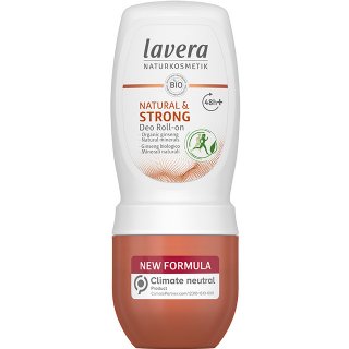 lavera natural strong deo roll on organic roll on deodorant