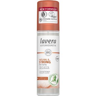 lavera natural strong deo spray organic deodorant vegan