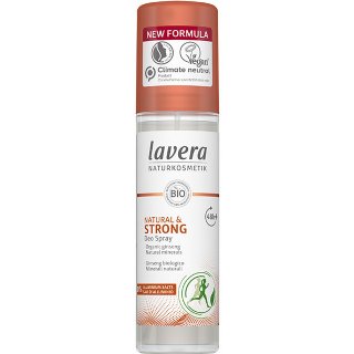 lavera natural strong deo spray organic deodorant vegan