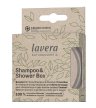 lavera shampoo shower bar box recycled plastic free