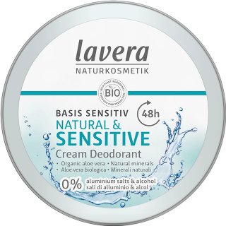 lavera basis sensitive natural sensitive deodorant cream vegan