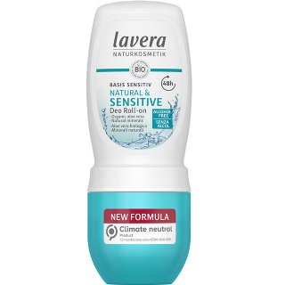 lavera basis sensitive natural sensitive deo roll on organic