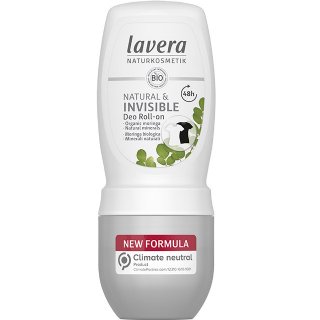lavera natural invisible deo roll on organic anti bacterial