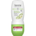 lavera natural refresh deo roll on lime organic deodorant