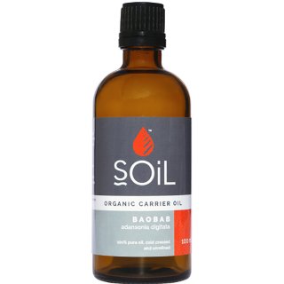 soil organic carrier oil baobab body oil massage oil organic