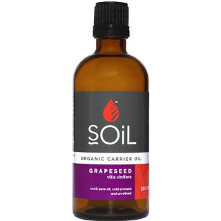 soil organic carrier oil grape seed massage oil body oil vegan