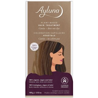 ayluna cassia hair treatment damaged hair vegan natural