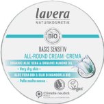 lavera all round cream organic moisturiser basis sensitive