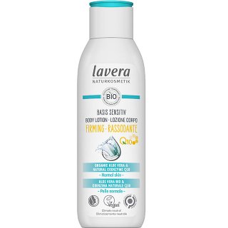 lavera basis sensitive firming body lotion q10 organic body lotion