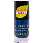 benecos nail polish nordic blue plant based