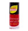 benecos nail polish vintage red plant based