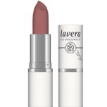 lavera velvet matt lipstick tea rose organic lipstick natural