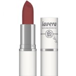 lavera velvet matt lipstick vivid red natural lipstick red lipstick