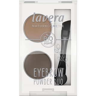 lavera eyebrow powder duo vegan eyebrow powder organic