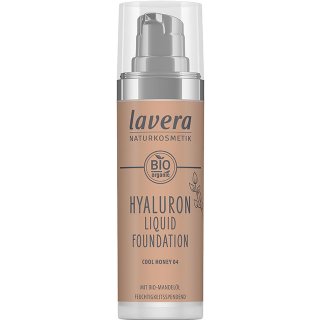 lavera hyaluron liquid foundation cool honey natural organic