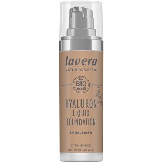 lavera hyaluron liquid foundation natural beige organic foundation
