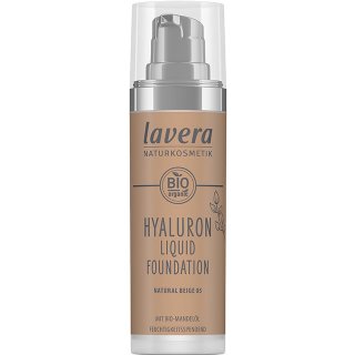 lavera hyaluron liquid foundation natural beige organic foundation