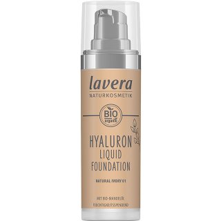 lavera hyaluron liquid foundation natural ivory organic foundation