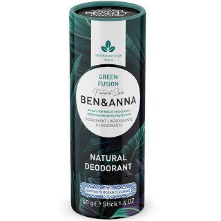 ben anna soda deodorant green fusion natural soda organic