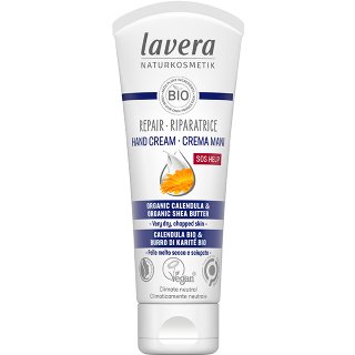 lavera repair hand cream sos help organic hand cream vegan
