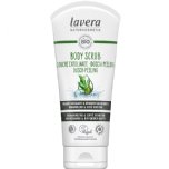 lavera organic body scrub rosemary and coffee bean