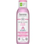 lavera indulgent body wash rose and organic cotton