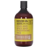 benecos bio ginger and lemon shower gel organic body wash