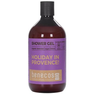 benecos bio holiday in provence shower gel organic lavender