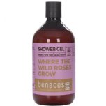 benecos bio where the wild roses grow shower gel body wash