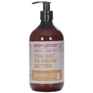 benecos bio oat body lotion organic body lotion vegan