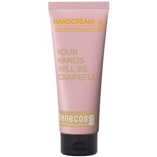 benecos bio grapefruit hand cream organic hand cream vegan