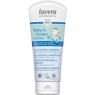lavera organic baby wash lotion and shampoo baby skincare
