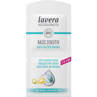 lavera organic face mask basis sensitive coenzyme q10