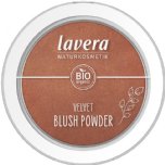 lavera velvet blush powder cashmere brown organic blusher