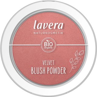 lavera velvet blush powder pink orchid organic blusher natural