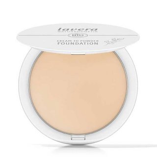 lavera organic cream to powder foundation light matt foundation