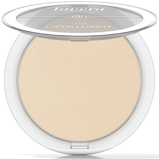 lavera satin compact powder medium organic compact powder