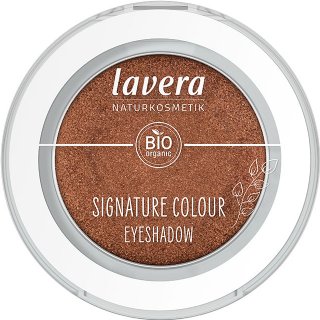 lavera signature colour eyeshadow amber gold eyeshadow vegan