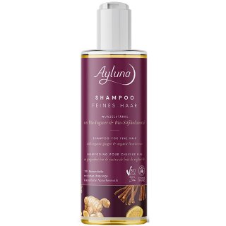 ayluna shampoo for fine hair organic shampoo vegan