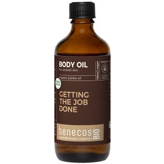 benecos bio body oil jojoba organic natural body oil